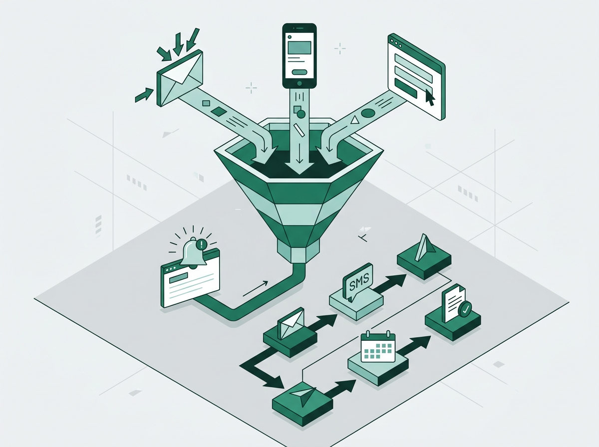 AI-powered lead capture and follow-up automation