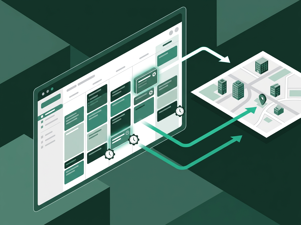 AI-powered scheduling and dispatch automation